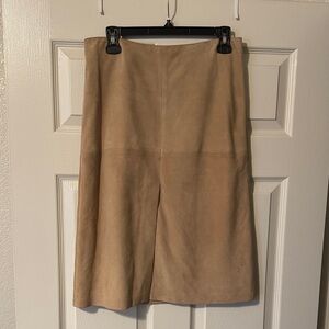 Brooks Brothers Suede Skirt
